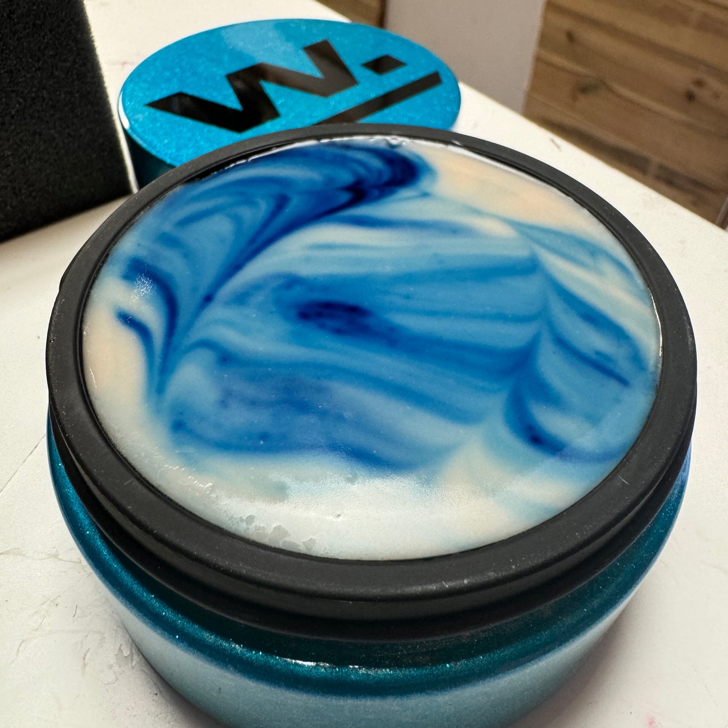 Vortex Custom Turquoise Sparkle