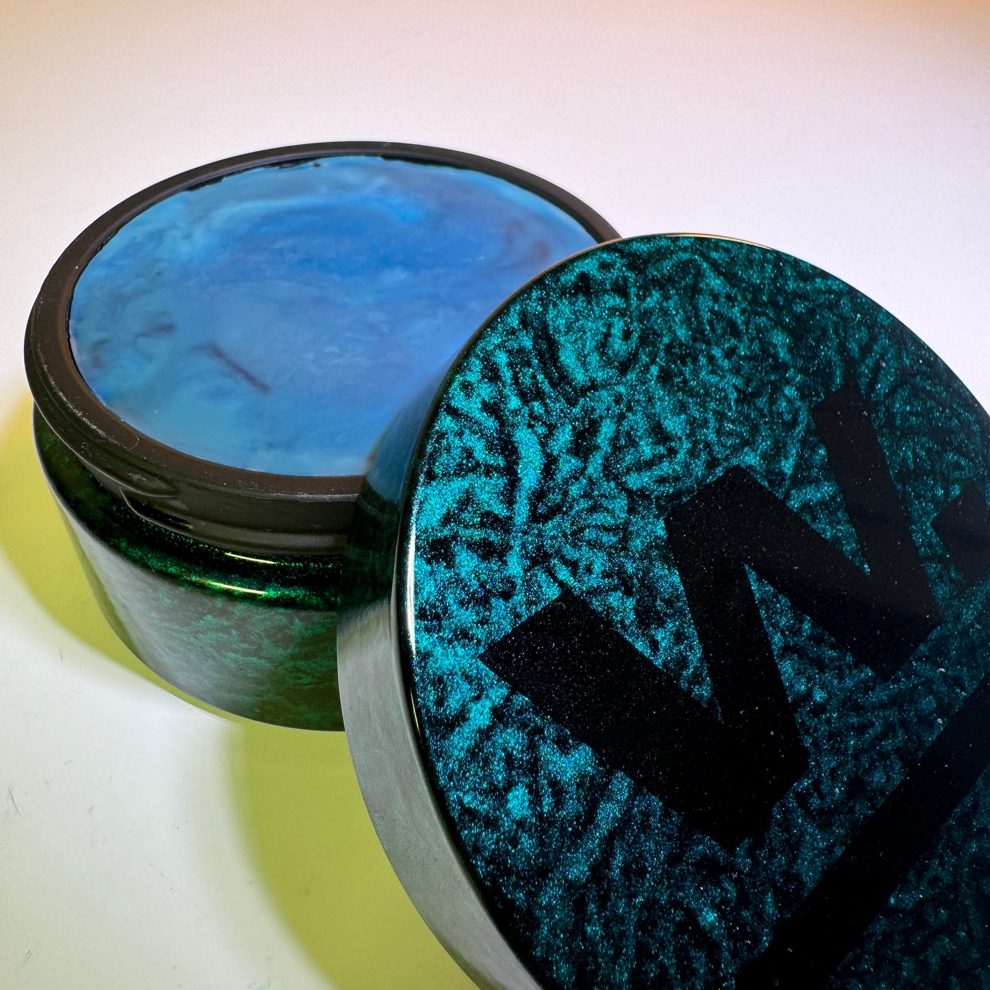 Vortex Bespoke Turquoise Marble