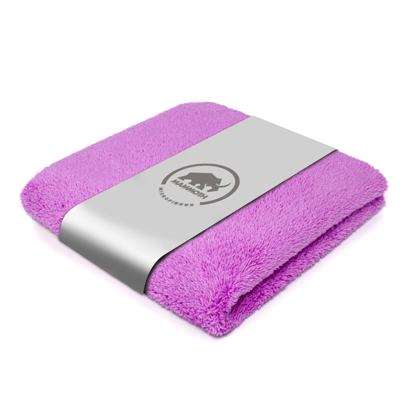 Mammoth Purple Canary Plush Microfibre Cloth 360GSM 40x40cm