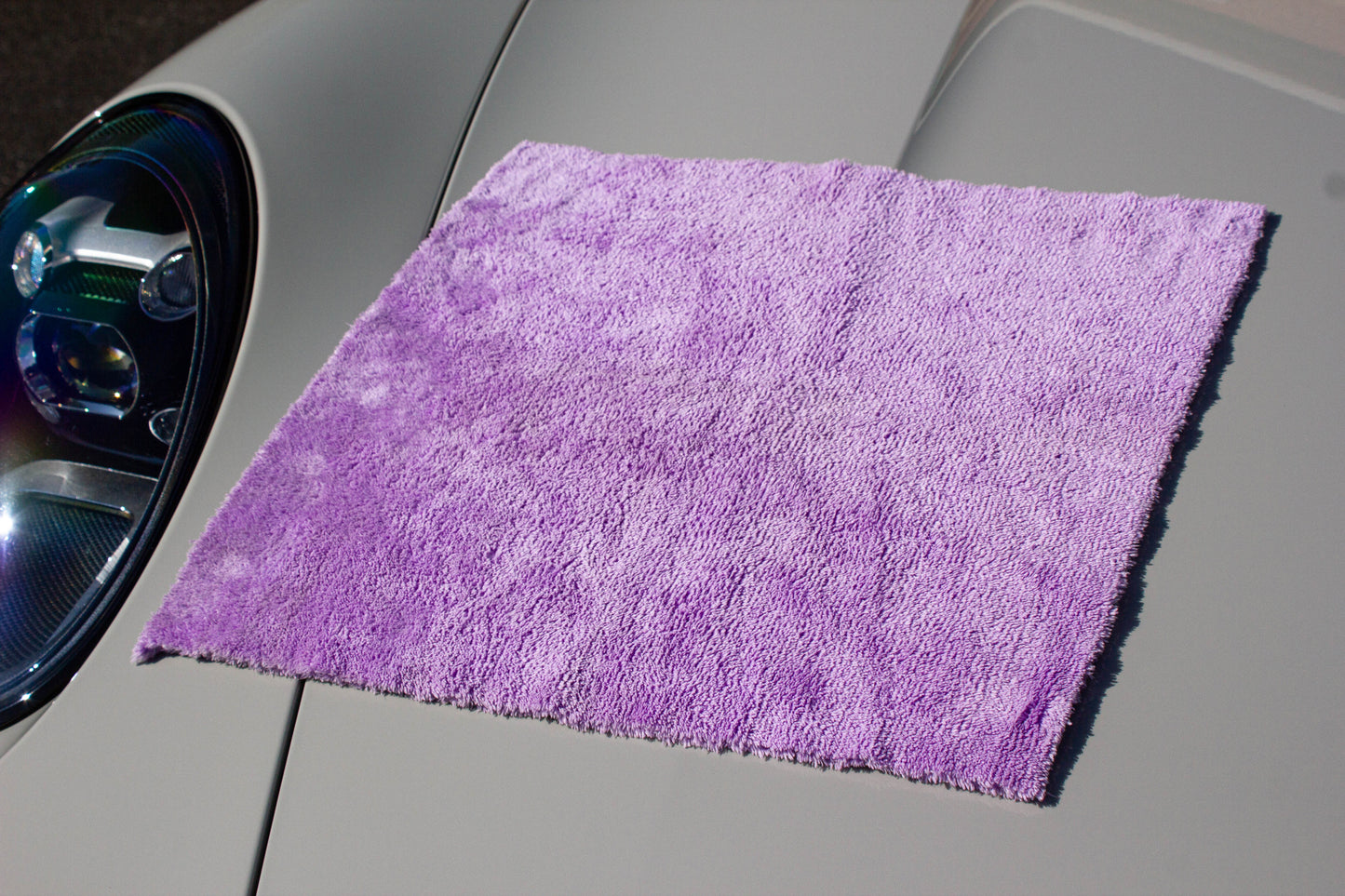 Mammoth Purple Canary Plush Microfibre Cloth 360GSM 40x40cm